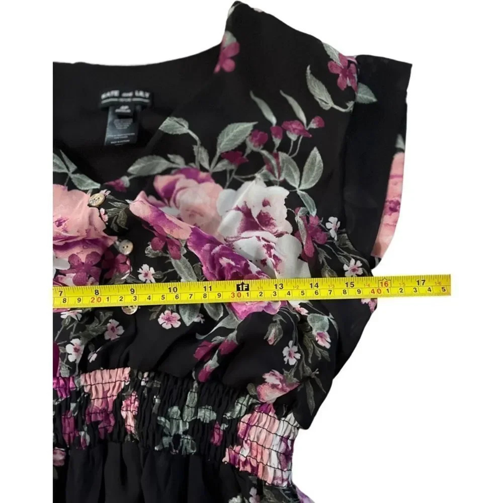 Kate & Lily 4P dress floral EUC - Picture 5 of 6